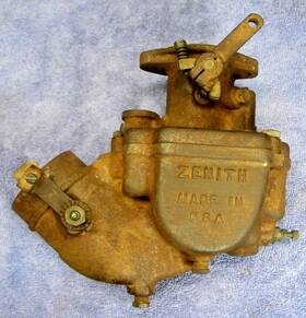 Zenith Original Oe 11481 Antq. Vntg 1930s-40s-50s Large Tractor Carburetor Model 450-550 Case Ac