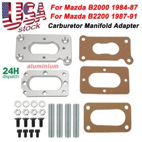 Zlytomorcyal 99004.675 Carburetor Manifold Adapter Kit For Mazda Pickup Truck B2000 84-87 And B2200 87-91