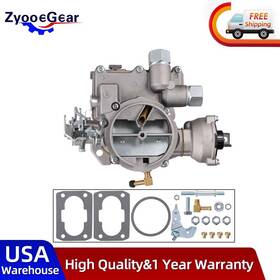 Zyooegear 7092657662 Marine Carburetor For Rochester 2 Barrel Mercarb V8 5.0l 305/5.7l 350 Mercruiser