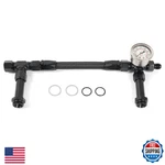 Bartoo 8AN Dual Feed Fuel Line Pressure Gauge For Holley 4150 Carburetor New. Price: $51.95.