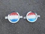 Mopar 1962 Chrysler 300H Sport Quarter Panel Emblems Medallions Minty Set Used. Price: $125.00.
