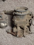 Vintage Holley 2100 Carburetor Carter 214699 Fuel Filter Ford V8 Original Patina Used. Price: $65.00.