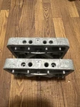 Holley 780 1970 Boss 302 Carburetor Metering Blocks 6213, 6396 Not Machined New. Price: $250.00.