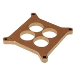 Moroso Carburetor Spacer 64943; Phenolic, 4150 Square, .500 In. 4-HOLE, Brown New. Price: $59.77.