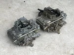 Holley Carburetor Pair Of 8007 Carbs 4 Barrel Tunnel Ram Vac Sec 780 Cfm Used. Price: $729.99.