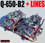 Quick Fuel Q-650-B2 Cfm Blower Supercharger Carbs With Line Kit New. Price: $2599.95.