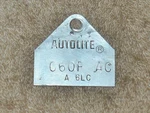 66 1967 Ford Mustang Falcon Fairlane Comet Orig 200 1V Carburetor Id Tag C6OF-AC Used. Price: $79.00.