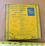 New Stromberg Carburetor Repair Kit For 1935 Studebaker Dictator Cars. Price: $23.00.