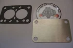 Fits Gm Tri Power Small Rochester 2G Stromberg Ww Carburetor Block Off Plate New. Price: $16.00.