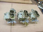 1968 Corvette Auto Holley Tri Power 3X2 Carburetors 3659 833 4056 813 (restored) Remanufactured. Price: $3495.00.