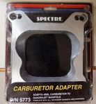 Spectre Carburetor Adapter # 5773 Adapts 4BBL Quadrajet Manifold Viceversa Used. Price: $19.99.