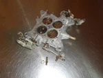 Holley 4150 4-BARREL Carburetor Baseplate 650 700 750 800 Cfm Double Pumper Used. Price: $70.00.