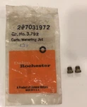Pair Of Nos Gm #7031972 #72 Primary Jets For Rochester Quadrajet New. Price: $25.00.