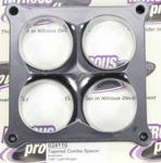 Wilson Manifolds 24110 Carburetor Spacer 4500 1IN 4-HOLE L/w Tapered New. Price: $243.12.
