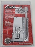 New Edelbrock 8126 Chrome Fuel Line Kit Single Feed For Eps Carbs. Price: $39.99.