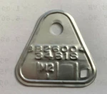1962-64 Chevrolet 409"/425HP Carter Afb Secondary 3361S Dated Id Tag-any New. Price: $46.95.
