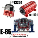 Quick Fuel Q-750-E85BAN Blow Thru Red E-85 Reg Pump Carb Combo Tube New. Price: $2184.95.