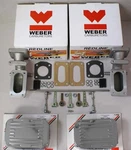 Triumph TR6 TR250 1967-1976 Carburetor Kit W/manual Choke Webers New. Price: $1049.95.