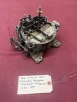 1966 Original Gm Oldsmobile 330 Mt Rochester Quardajet Carburetor Used. Price: $110.00.