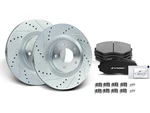 Front Brake Pad And Rotor Kit 07-15 Ford Lincoln Edge Mkx 3.5L V6 RK16R5 New. Price: $197.11.