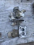 Ford 351M 400 2 Barrel Carburetor And Spacer #NW4 Used. Price: $49.99.