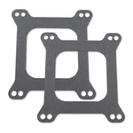 Pair Holley Edelbrock Base Flange Gasket Open Carburetor Barrel 4150 4160 New. Price: $6.75.