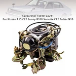 Carburetor 16010-G5211 For Nissan A15 C22 Sunny B310 Vanette Pulsar N10 Us New. Price: $119.35.