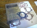Carter Carburetor Gasket Kit 1936 37 38-47 Packard Hudson Nash 1947-1950 Kaiser New. Price: $19.95.