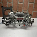 Edelbrock 1406 Performer Series Carburetor 600 Cfm Bbl Electric Choke Used. Price: $172.95.