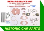 Repair Kit + Tm Needles For HD6TH Su Carbs Jaguar Mk Ii 2, 3.8 7:1CR 1960-67 New. Price: $242.19.