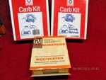 1960-1966 Corvair Monza Rochester H, Hv, 164C.I. Carburetor Kit(s) Marine LOT=3 New. Price: $119.99.