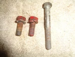 Carter YH-2066SA Carburetor Mount Bolt, Orig. Wp Headmark SET/3, 53-55 Corvette Used. Price: $34.95.