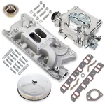 Holley Street Demon Carb & MANIFOLD,625 Cfm,square Flange,shiny,sbf V8 New. Price: $1049.99.