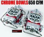 Quick Fuel Q-650-B2 Cfm Blower Supercharger Carbs Line Kit Chrome Bowls New. Price: $3099.95.