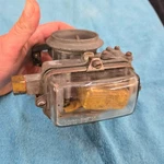Holley 1904 Glass Bowl Single Barrel Carburetor Ford 223 6 Cylinder Truck Used. Price: $224.99.