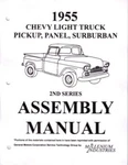 1955 Chevrolet Truck Suburban Assembly Manual Rebuild Instructions Book Guide Oe New. Price: $46.50.