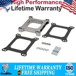 Phenolic Carburetor Spacer Open Center Fits Holley Afb Sbc Bbc 4 Bbl 1" Thick New. Price: $26.99.