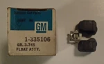 Gm 335106 Float Assembly For 1973-75 Chevrolet Vega 2 Bbl Carburetor New. Price: $10.00.