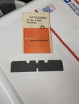 1969-79 Corvette Chevelle 396-427 Baffle Plate 7031365 Gm Delco Roch. Quadrajet New. Price: $75.00.