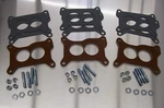 Tri Power Holley Phenolic Insulator Spacer Chevy Six Pack Riser 67-69 Vette 1/4" New. Price: $115.00.