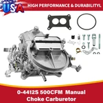 Replace For Holley 0-4412S Barrel Carburetor 500 Cfm W/ Manual Choke Gasoline New. Price: $139.99.