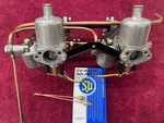Austin Healey BN1 BN2 Su AUC718 H4 Carb Set Fully Restored And Original Remanufactured. Price: $1195.00.