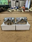 Holley Carburetor Center Hung Dual Inlet Chrome Fuel Bowls 34R11335B & 34R11336B New. Price: $99.95.
