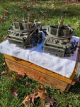 Ford Holley Carb C5AF-9510-BD 3300 And C5AF-9510-BC 3301 Early Shelby Cobra 427 Used. Price: $8200.00.