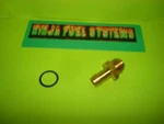 Carburetor Inlet Fitting For Holley 600 1850 9/16-24 3/8 Hose Barb New. Price: $18.95.