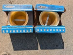 Vintage Nos Mr Gasket Gold Anadized Dual Quad Velocity Stacks Gasser Drag Race New. Price: $660.00.