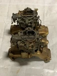 1956 Cadillac 2X4 Dual Quad Intake Manifold Carburetors Gm Jet Used. Price: $1555.39.