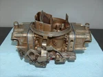 Holley 600 Cfm Double Pumper Barrel Carburetor 4776 W/choke Rebuilt Used. Price: $295.00.