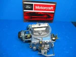 Genuine Motorcraft 2150 1.21 D6WE-BA Carburetor 1975-76 Ford 400M 351W Remanufactured. Price: $398.00.