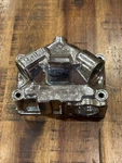 Holley Carburetor Center Hung Dual Inlet Secondary Fuel Bowl 34R11335B Polish Used. Price: $50.00.
